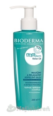 E-shop BIODERMA ABCDerm Relax Oil masážny olej 200ml