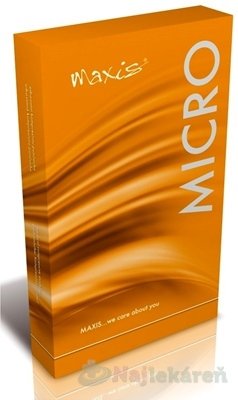 MAXIS MICRO STEHENNÉ PANČUCHY NEKĹZAVÉ veľkosť 4, normálne, bez špice, s lemom, bronz 1pár
