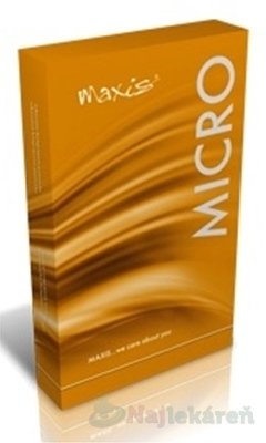 MAXIS MICRO PANČUCHOVÉ NOHAVICE DÁMSKE veľkosť 5,normálne, so špicou, bronz 1ks