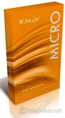 MAXIS MICRO STEHENNÉ PANČUCHY NEKĹZAVÉ veľkosť 7,normálne, bez špice, s lemom, bronz 1pár