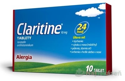 E-shop CLARITINE na alergiu 10tbl