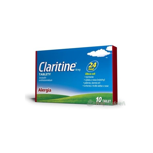 CLARITINE na alergiu 10tbl
