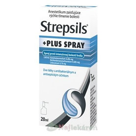 Strepsils PLUS SPRAY na bolesť hrdla 20 ml