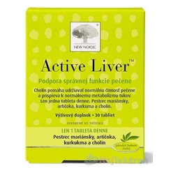 NEW NORDIC Active Liver na pečeň 30tbl