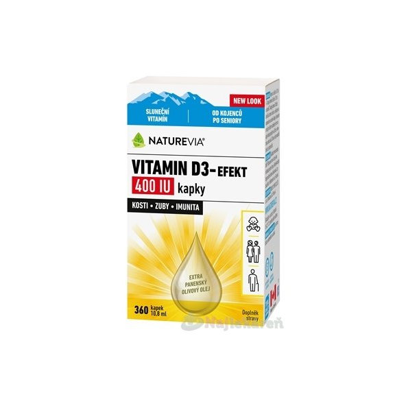 SWISS NATUREVIA VITAMÍN D3-EFEKT 10,8 ml