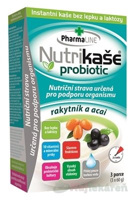 E-shop Nutrikaša probiotic - rakytník a acai 3x60 g