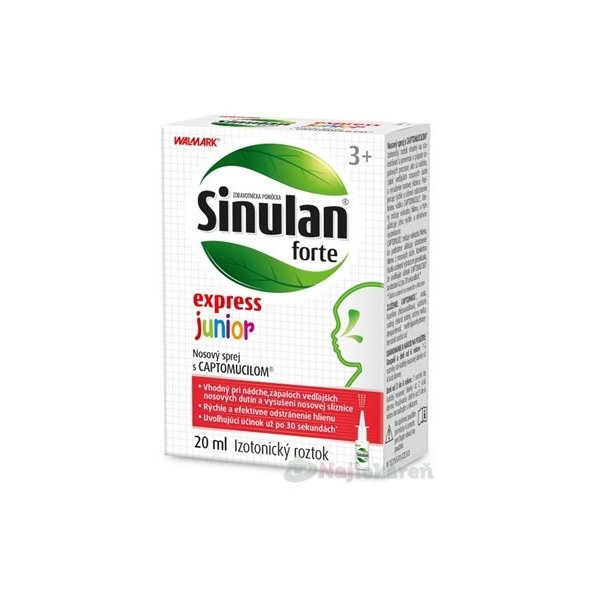 WALMARK Sinulan forte express junior