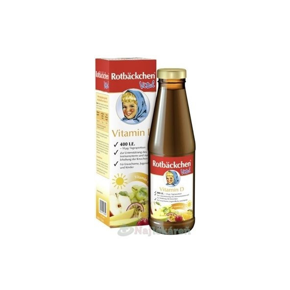 Rotbäckchen Vital Vitamín D 450 ml