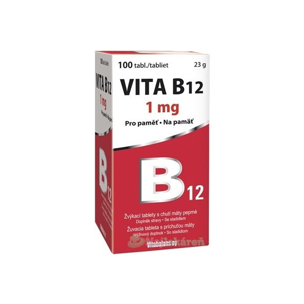 Vitabalans VITA B12 1 mg