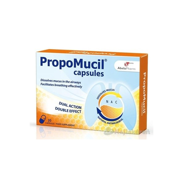 PropoMucil, kapsuly 1x20 ks