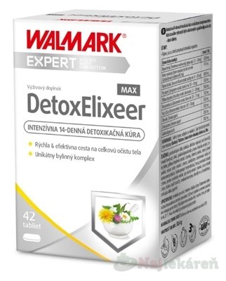 E-shop WALMARK DetoxElixeer MAX (inov. obal 2019) 1x42 ks
