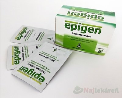 E-shop Epigen intímne vlhčené obrúsky 10ks