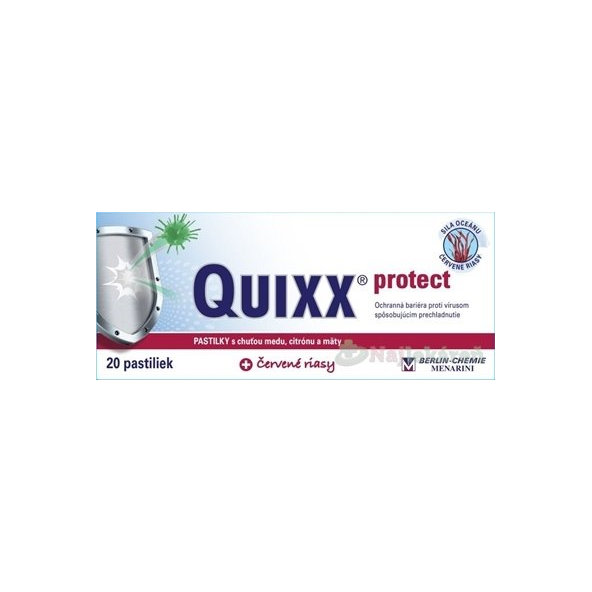 QUIXX protect pastilky 20ks