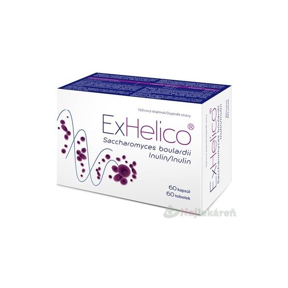 ExHelico na trávenie 60 kapsúl