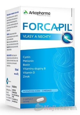 E-shop FORCAPIL 180 cps vitamíny na vlasy