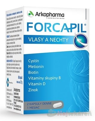 E-shop FORCAPIL pre zdravé vlasy 60 cps