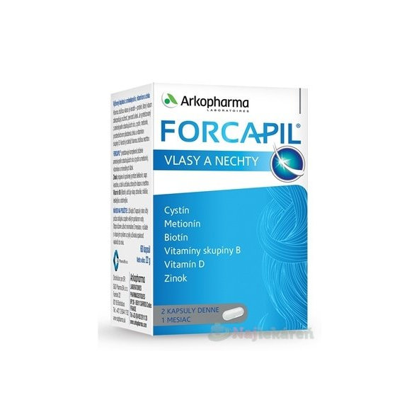 FORCAPIL pre zdravé vlasy 60 cps