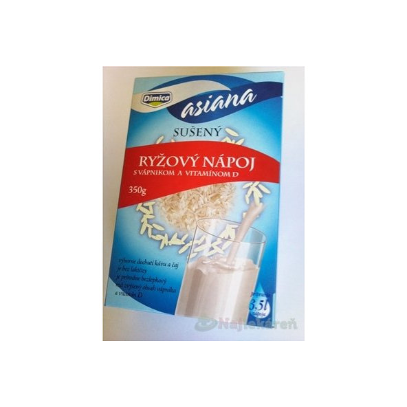 Asp RYŽOVÝ NÁPOJ s vápnikom a vitamínom D 350 g