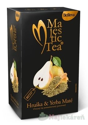 E-shop Biogena Majestic Tea Hruška & Yerba Maté ovocný čaj 20x2,5g