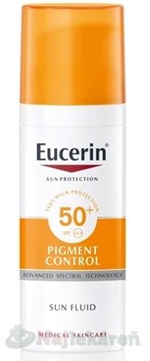 E-shop Eucerin SUN PIGMENT CONTROL SPF50+ emulzia na tvár 50ml
