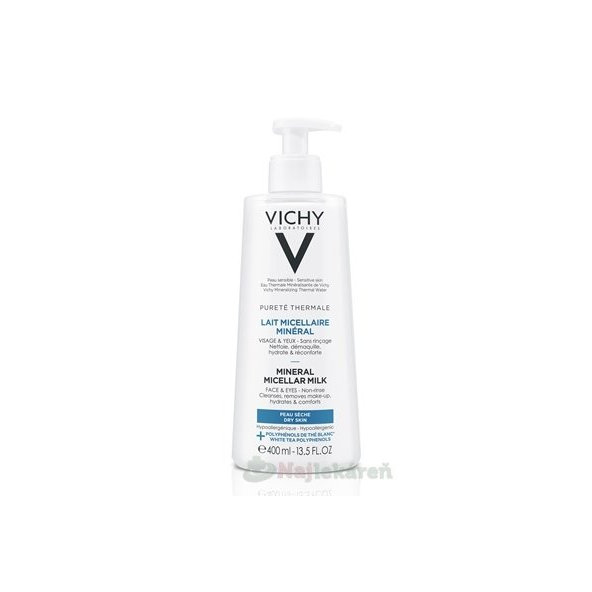 VICHY Purete Thermale Mineral Micelárne mlieko 400ml
