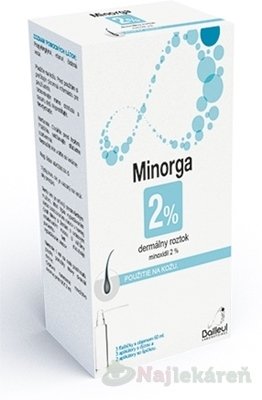 E-shop Minorga 2 % dermálny roztok