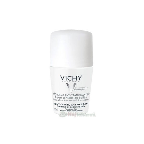 VICHY DEO Antiperspirant  Roll-on 48H 50ml