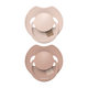 LOVI Cumlík silikónový dynamický Prime 18m+ Nude/Blush 2ks