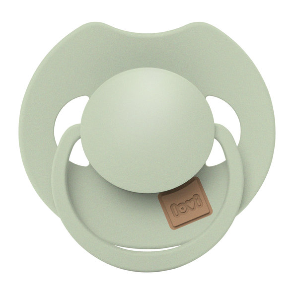 LOVI Cumlík silikónový dynamický Prime Pistachio 0-6m 1ks
