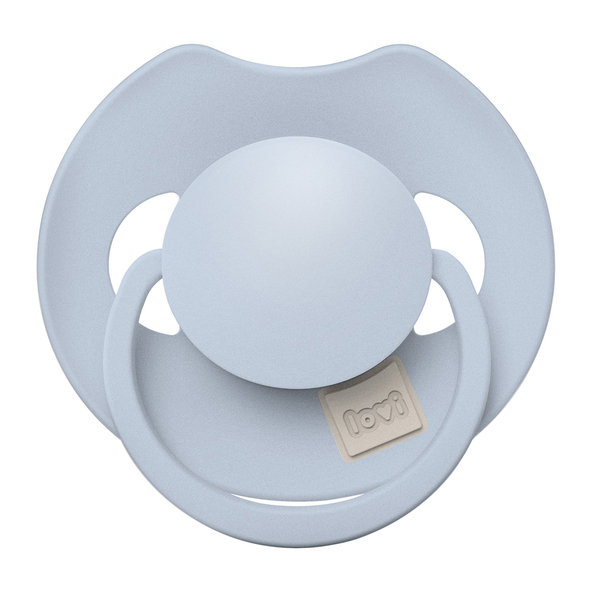 LOVI Cumlík silikónový dynamický Prime Baby Blue 0-6m 1ks