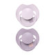 LOVI Cumlík silikónový dynamický Prime 18m+ Lilac/Violet 2ks