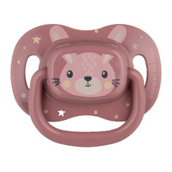 CANPOL BABIES Cumlík symetrický Cute Animals 0–6m ružový