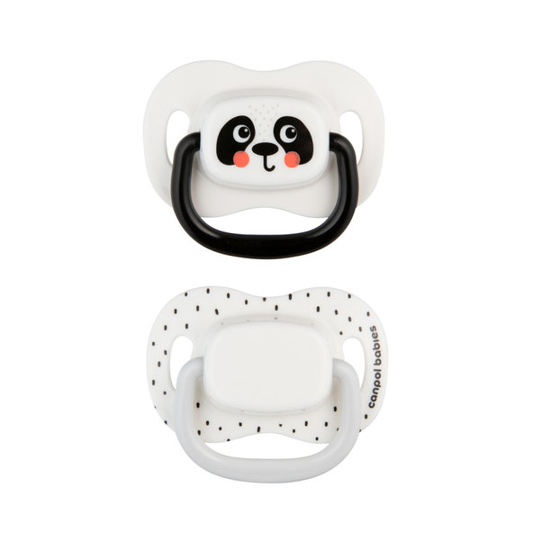 CANPOL BABIES Cumlíky symetrické  BabiesBoo 0-6m biely 2ks