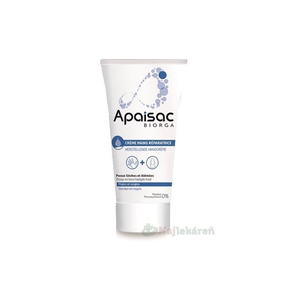 Apaisac BIORGA Reparačný krém na ruky 50ml