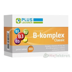 PLUS LEKÁREŇ B-komplex Classic, 1x100 ks