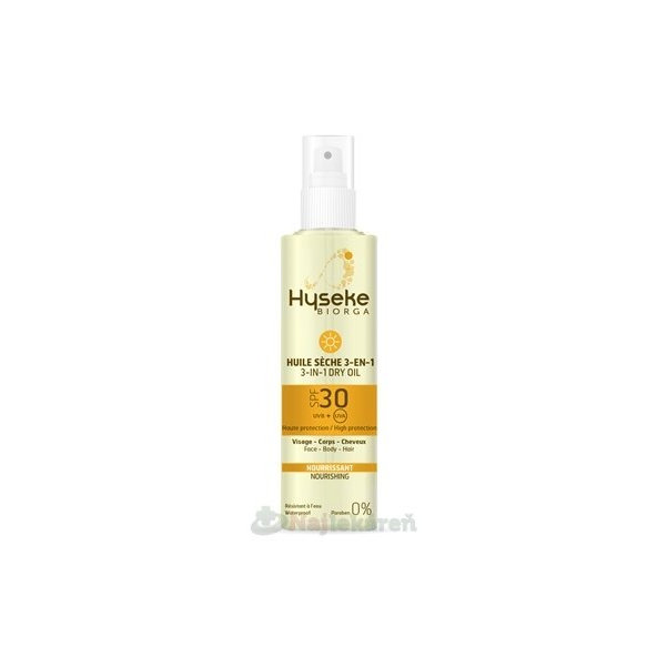 Hyseke BIORGA Suchý olej 3v1 SPF30, 100ml