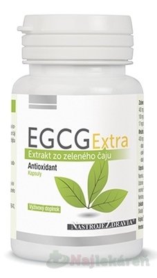 E-shop NástrojeZdravia EGCG Extra - Extrakt zo zeleného čaju 400 mg 60 ks