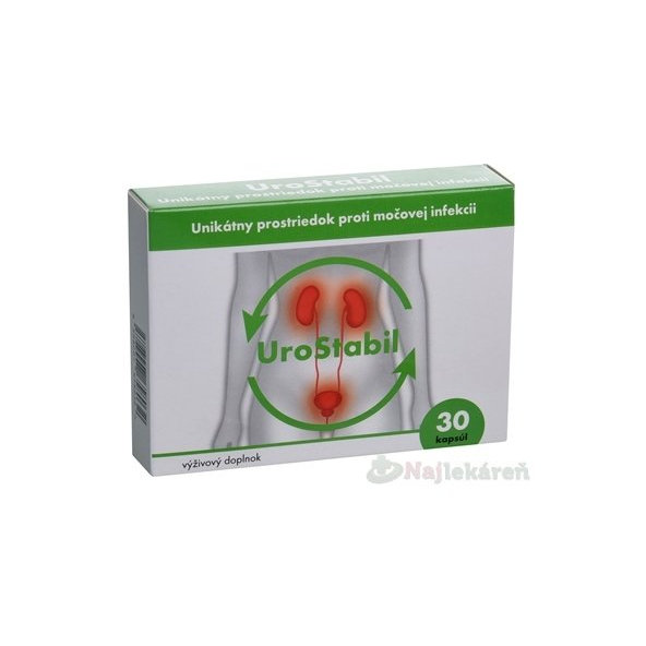UroStabil na močové cesty 30 kapsúl