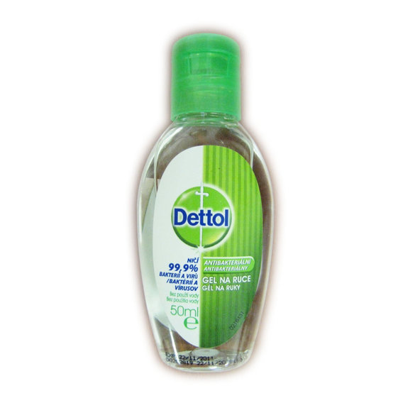 DETTOL antibakteriálny gél na ruky, 50ml