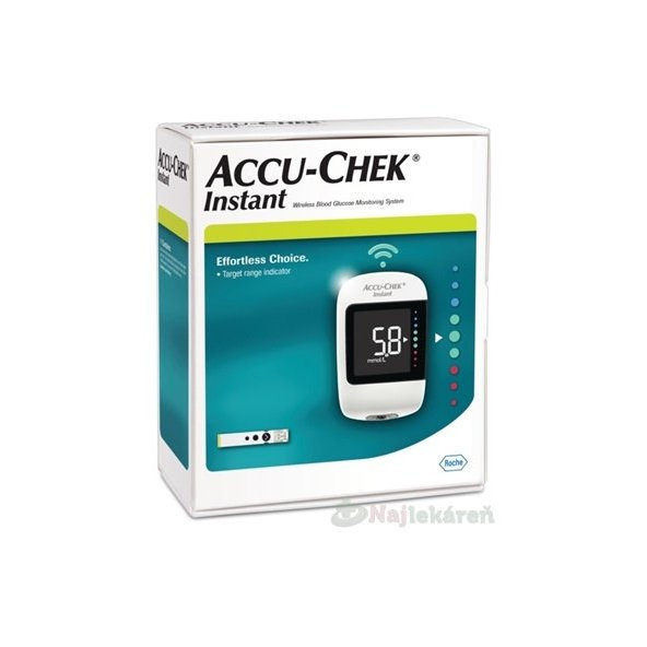 ACCU-CHEK Instant Glukomer súprava na monitorovanie krvnej glukózy 1ks