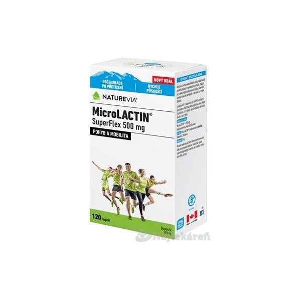 SWISS NATUREVIA MicroLACTIN SuperFlex 500 mg
