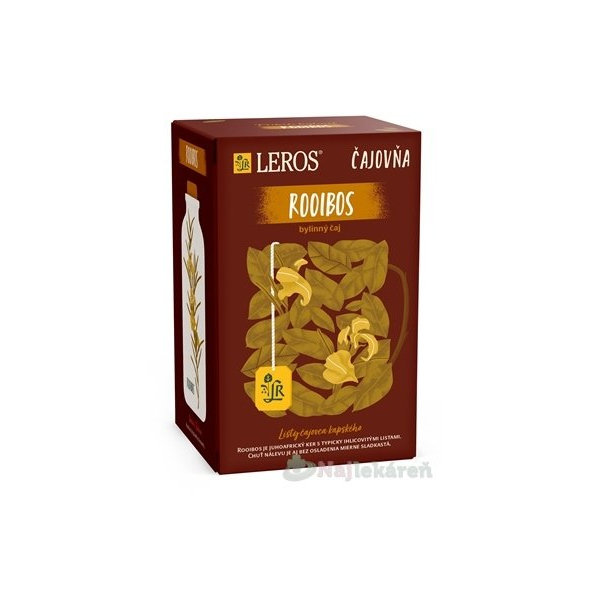 LEROS Čajovňa ROOIBOS čaj, 20x2g