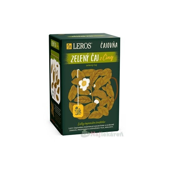 LEROS Čajovňa ZELENÝ ČAJ z Číny, 20x2g