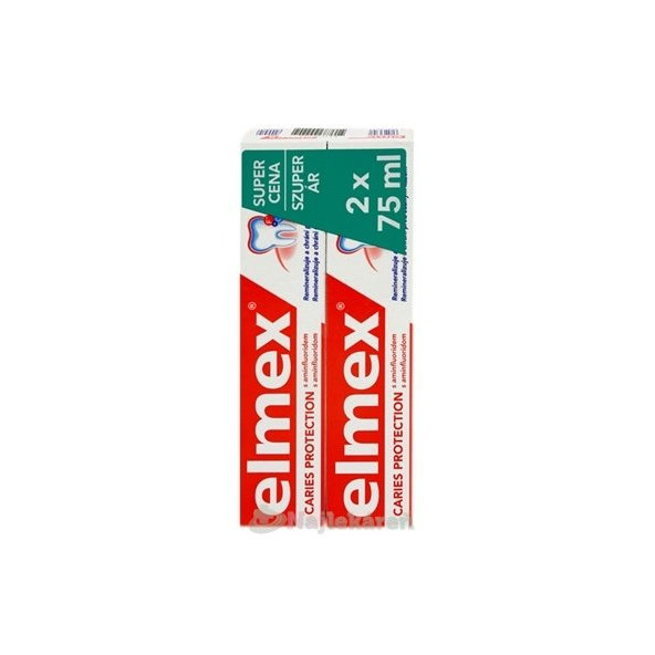 ELMEX CARIES PROTECTION ZUBNÁ PASTA DUOPACK 2x75 ml