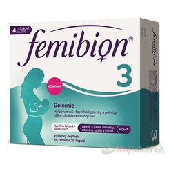 Femibion 3 Dojčenie 28 tbl + 28 cps