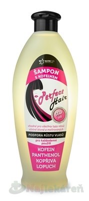 E-shop NUTRICIUS Perfect HAIR kofeínový šampón