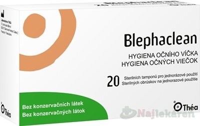 E-shop Blephaclean sterilné obrúsky 20ks