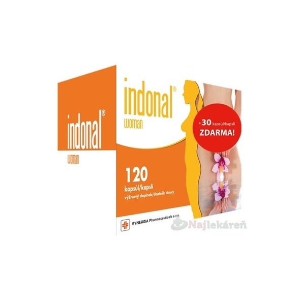 Indonal woman akciové balenie 120+30 zdarma (150 kapsúl)