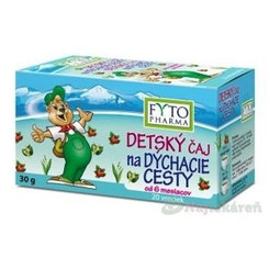 FYTO DETSKÝ bylinný čaj na DÝCHACIE CESTY 20x1,5g