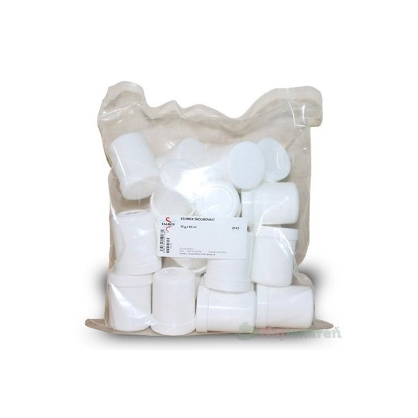 Kelímok 50g/60ml ZETA - FAGRON skrutkovací uzáver 20ks